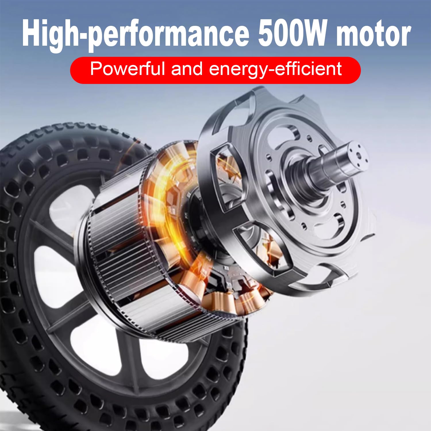 D04 Foldable Electric Wheelchair with Powerful 500W Motor, 10Ah Removable Battery, 20km Range, 150kg Capacity, Lightweight Carbon Aluminium PowerchairโTravel & Airline Approved