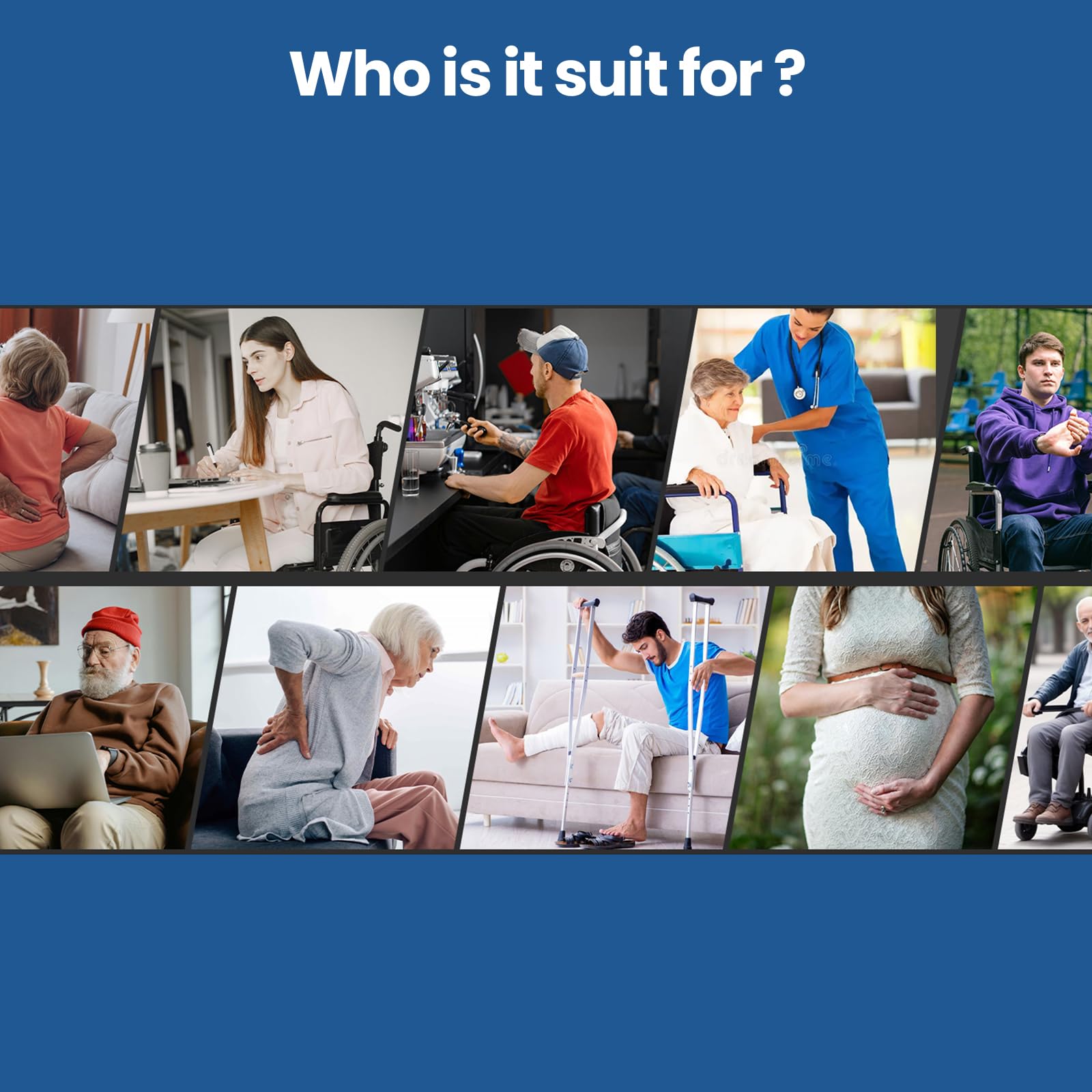 Electric Wheelchair for Adults - Foldable Lightweight (40lbs), 500W Motor, 15-Mile Range, 250Lb Capacity, Airline Approved for Travel